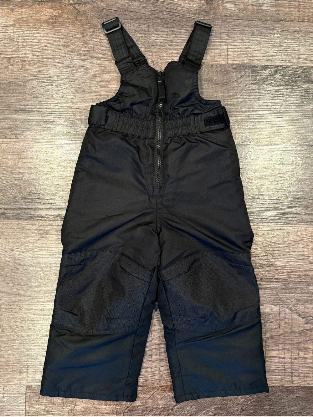 Cat & Jack Baby Toddler Black Snow Pants 18 Months Adjustable Straps Winter